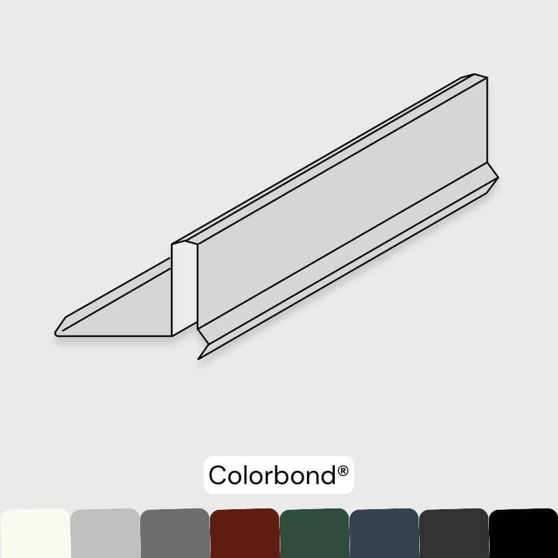 Barge Gutter - Colorbond