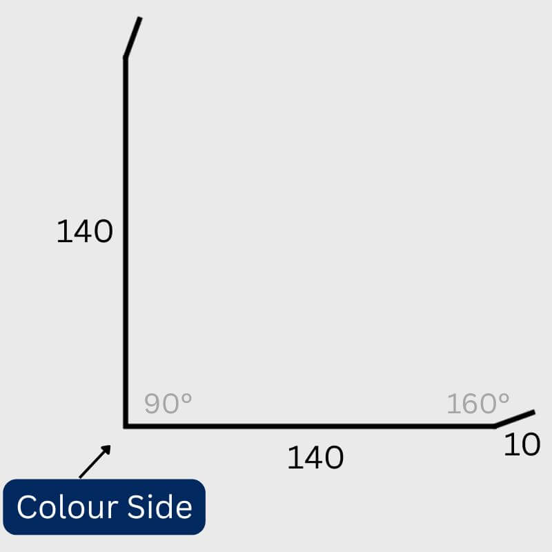 Corner Flashing - Colorbond