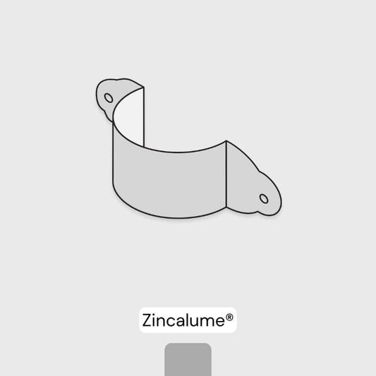Bracket - Round Downpipe - Zincalume