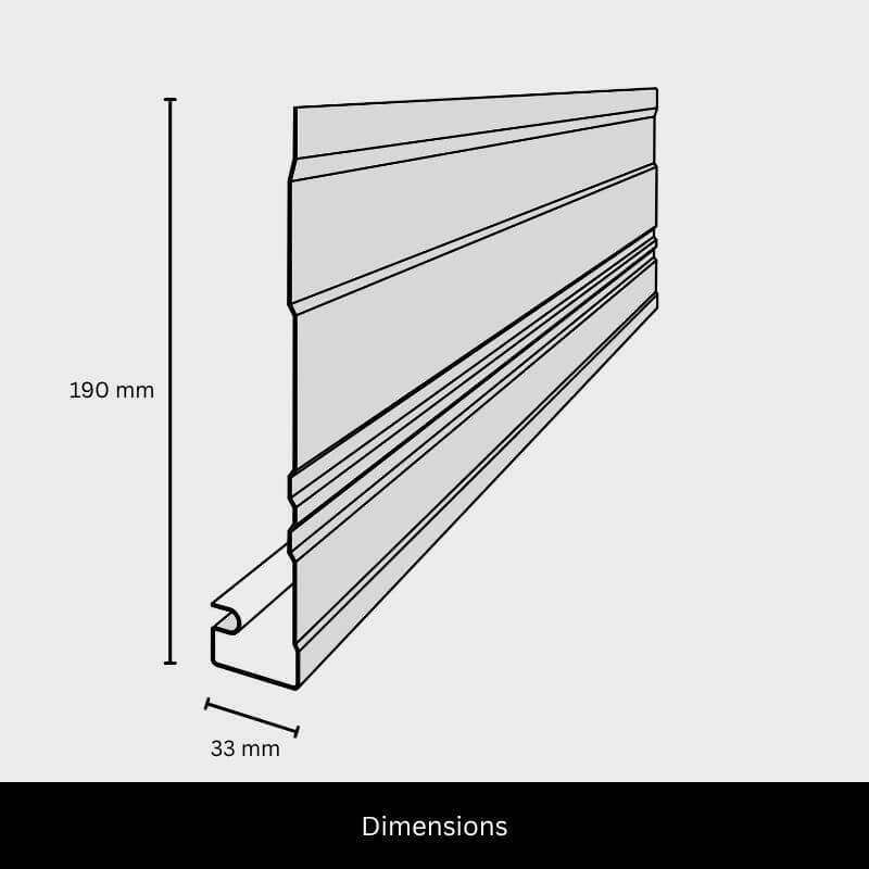 Fascia Cover - Zincalume