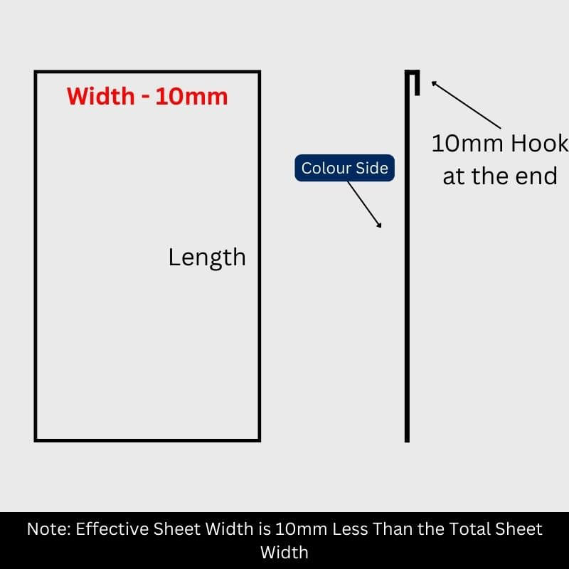 Flat Sheet - Colorbond