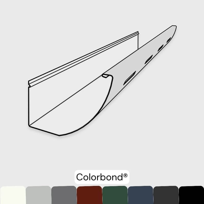 Quarter Round Gutter - Colorbond