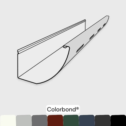 Quarter Round Gutter - Colorbond