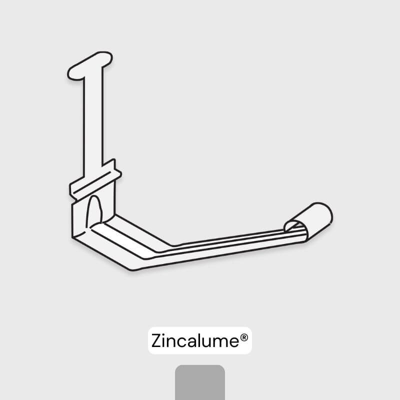 Stiffener Bracket - Quad Lo-Front 150mm Gutter