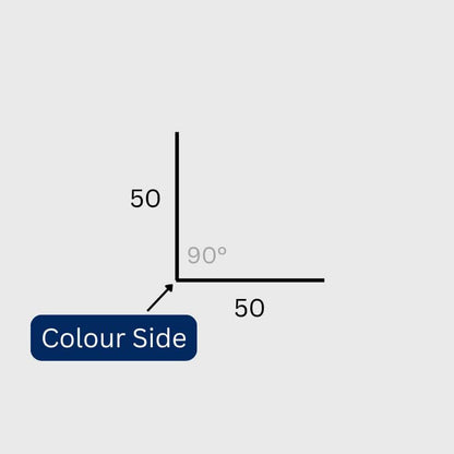 Right Angle Flashing - Zincalume