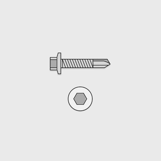 30mm Clip Fixing Screws (Steel Battens)