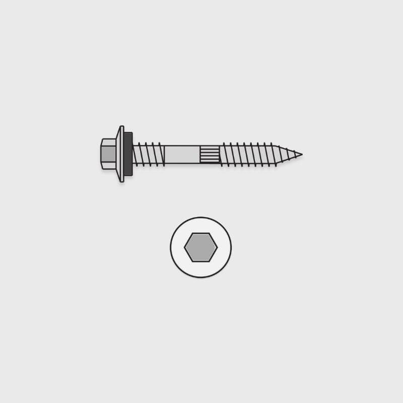 50mm Roofing Screws (Timber Battens)